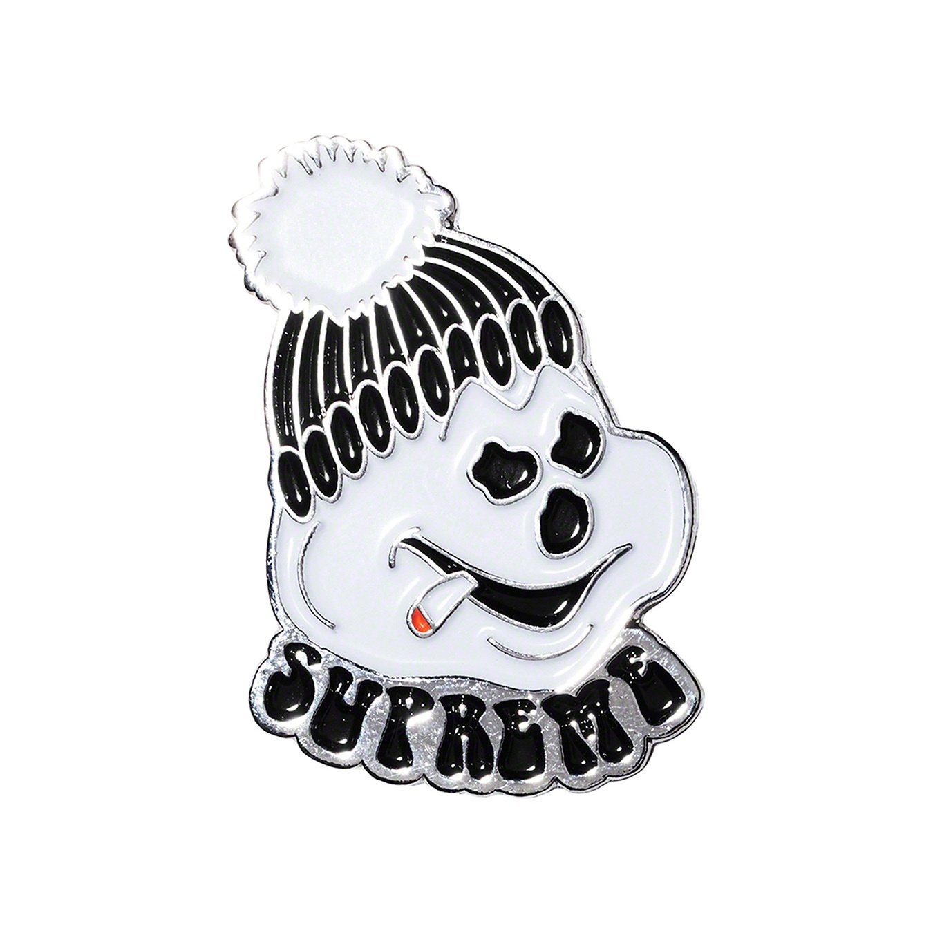 Snowman Pin view 3